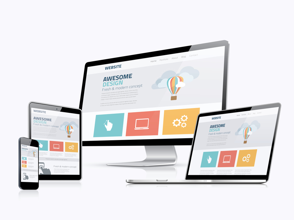 Website responsive - versiune mobil